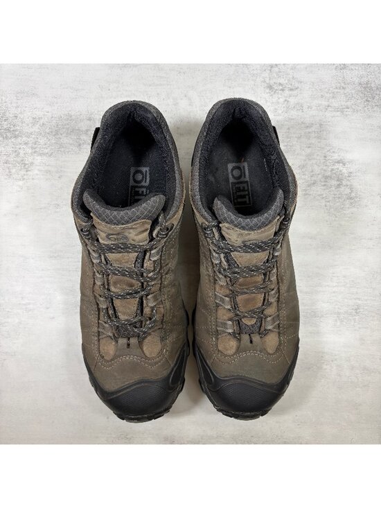 Oboz Bridger B-Dry Waterproof Low Hiking Shoes - Men\'s Size 9.5 - Brown main image 9